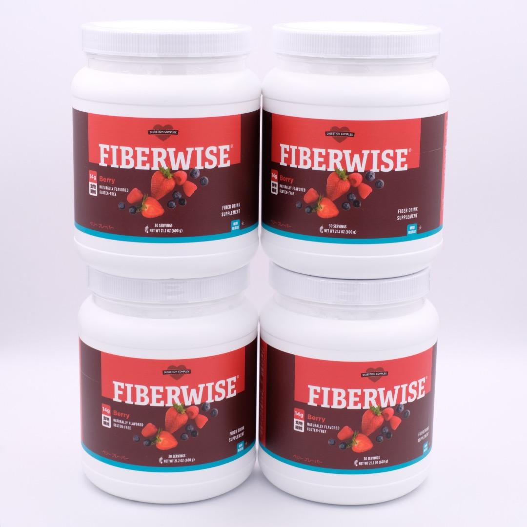 4個!! メラルーカ ファイバーワイズ ベリー 糖類オフ 新デザイン