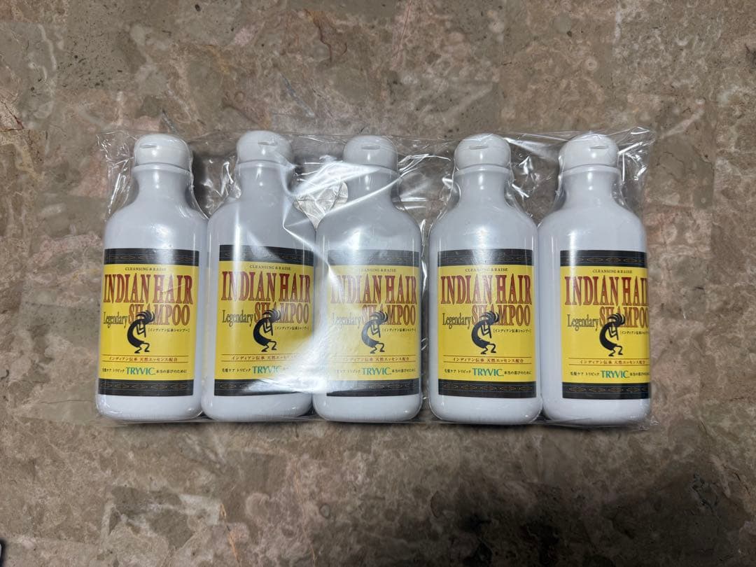 【新品】 インディアン 伝承 シャンプー ５本セット シャンプー インディアン