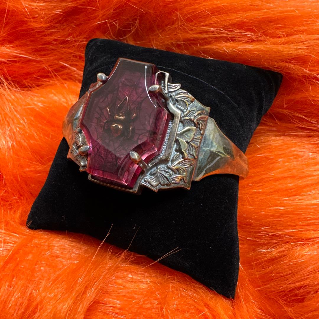 バングル【hide数量限定激レアバングル❤️】 Pink Spider 13th - メルカリ