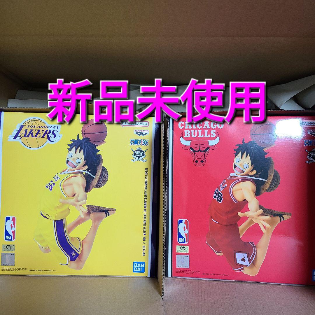ワンピース NBAフィギュア シカゴブルズ レイカーズ 2体セット - メルカリ