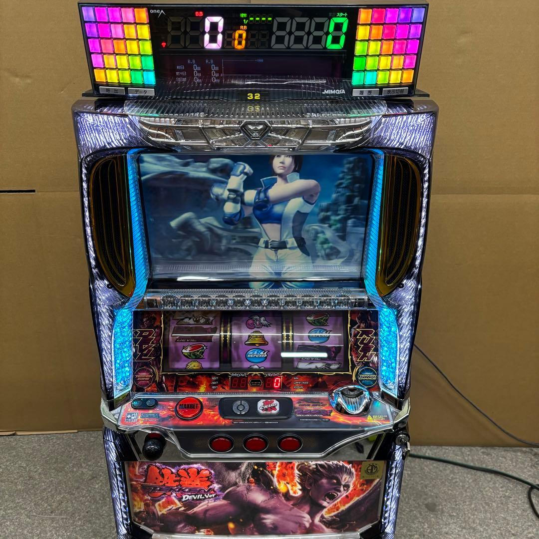 5号機 鉄拳2nd デビルver 実機 家庭用フルセット！ 2026年最新】パチスロ 鉄拳2ndの人気アイテム - メルカリ