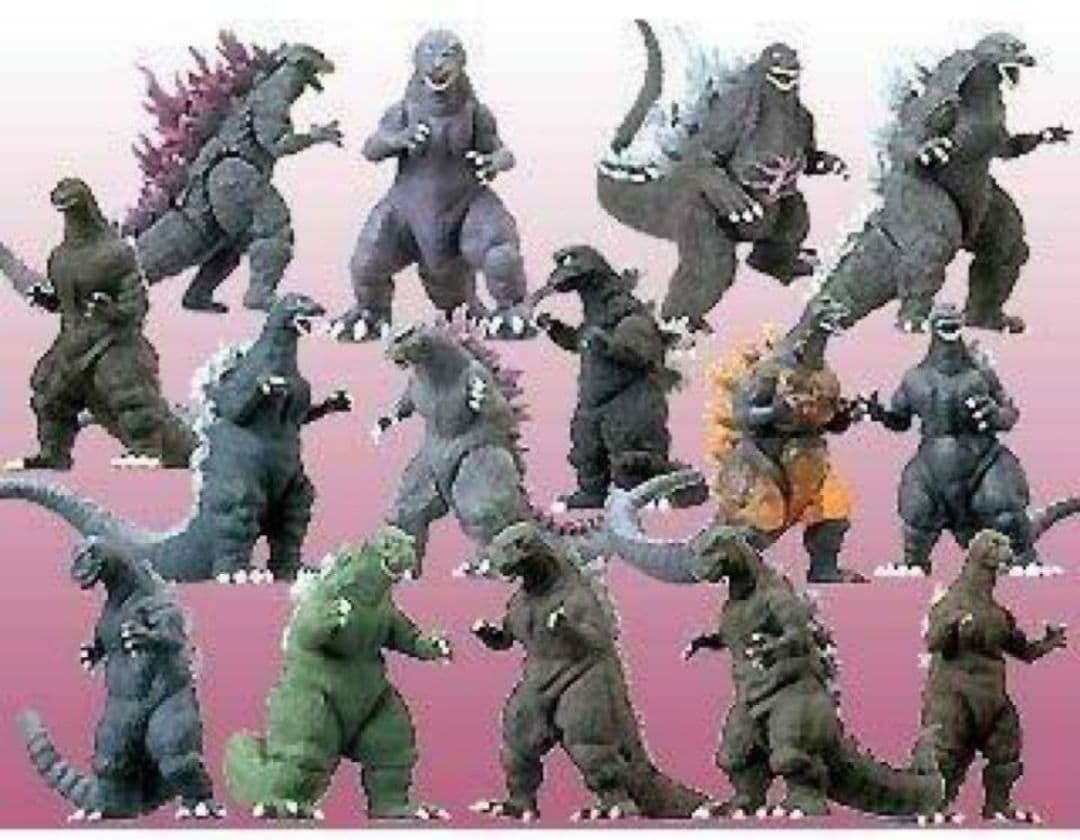 BANDAI ゴジラガチャHG『ゴジラ クロニクル（初版）コンプリート