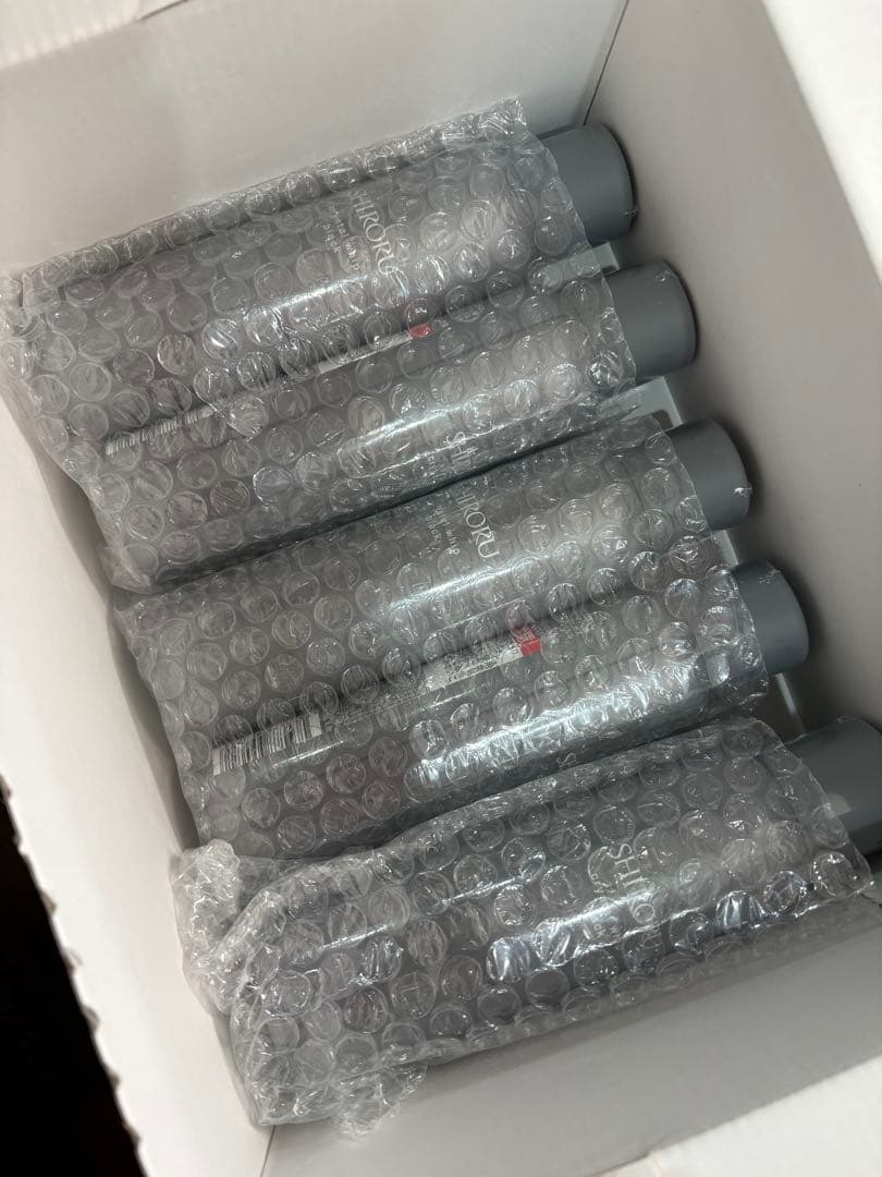 SHIRORU シロル crystal white black 洗顔料