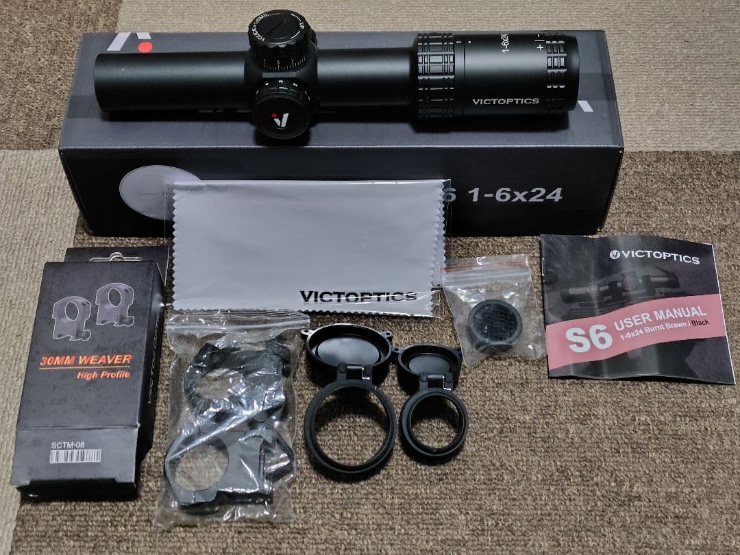 ベクターオプティクス VictOptics S6 1-6×24 スコープ