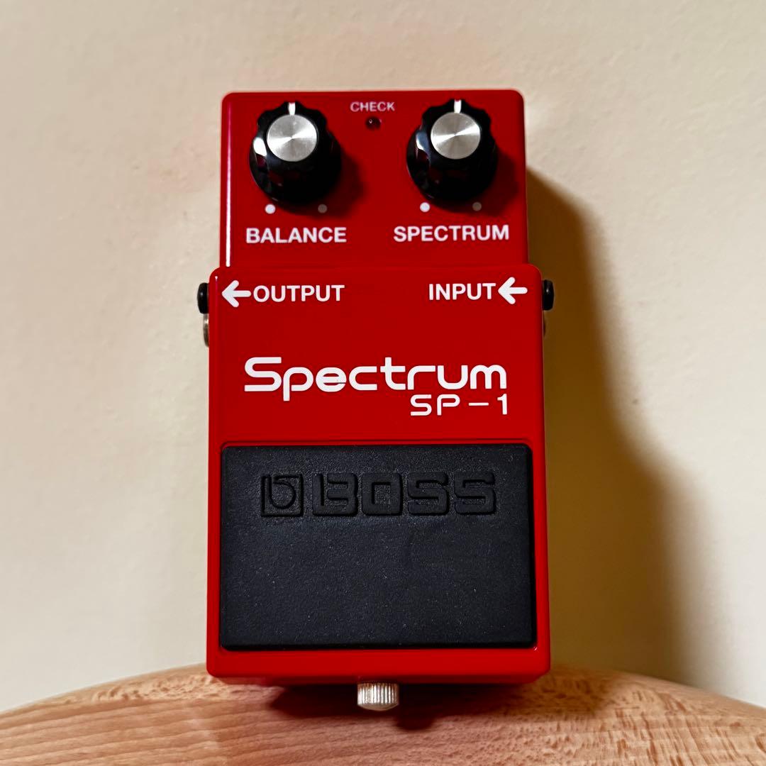 貴重 BOSS Spectrum SP-1 日本製 40周年記念BOXから BOSSからコンパクト・エフェクター発売40周年を記念した、初代 3 機種