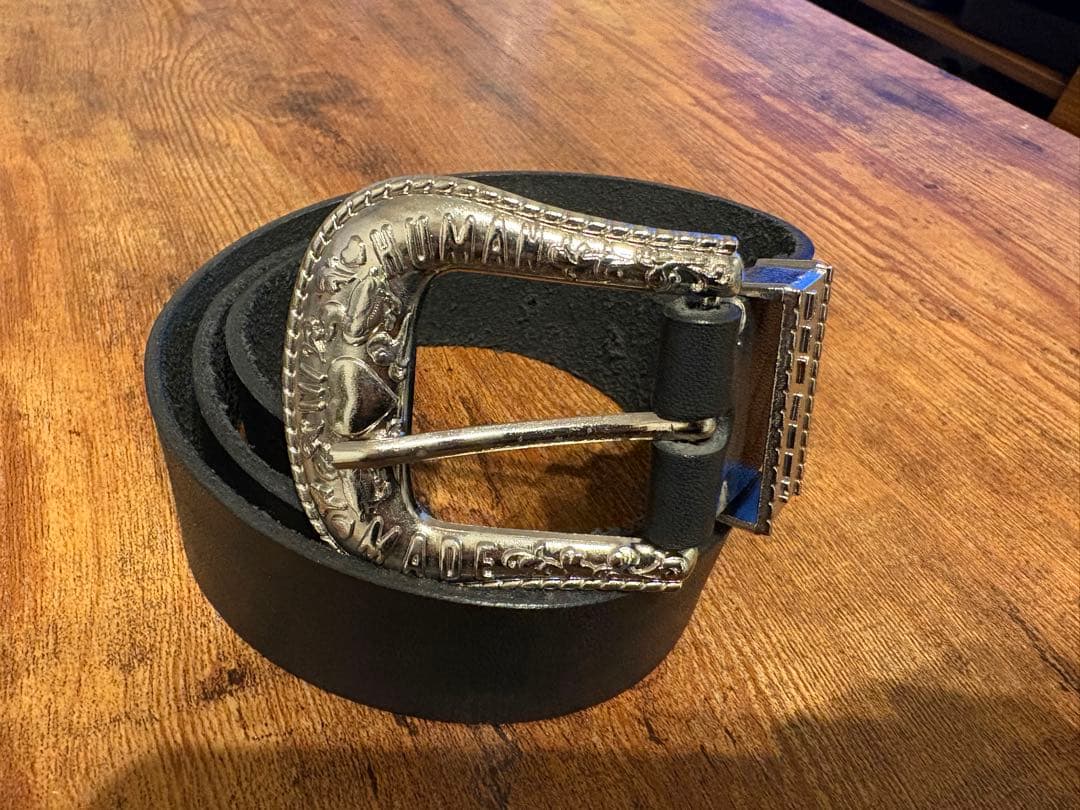 HUMAN MADE レザーベルト (M) NIGO