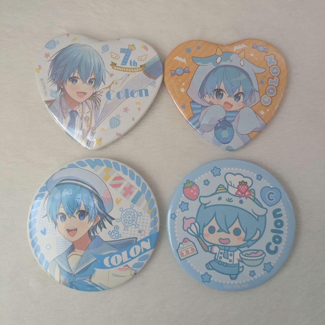 すとぷり ころん 缶バッジ4個まとめ売り - メルカリ