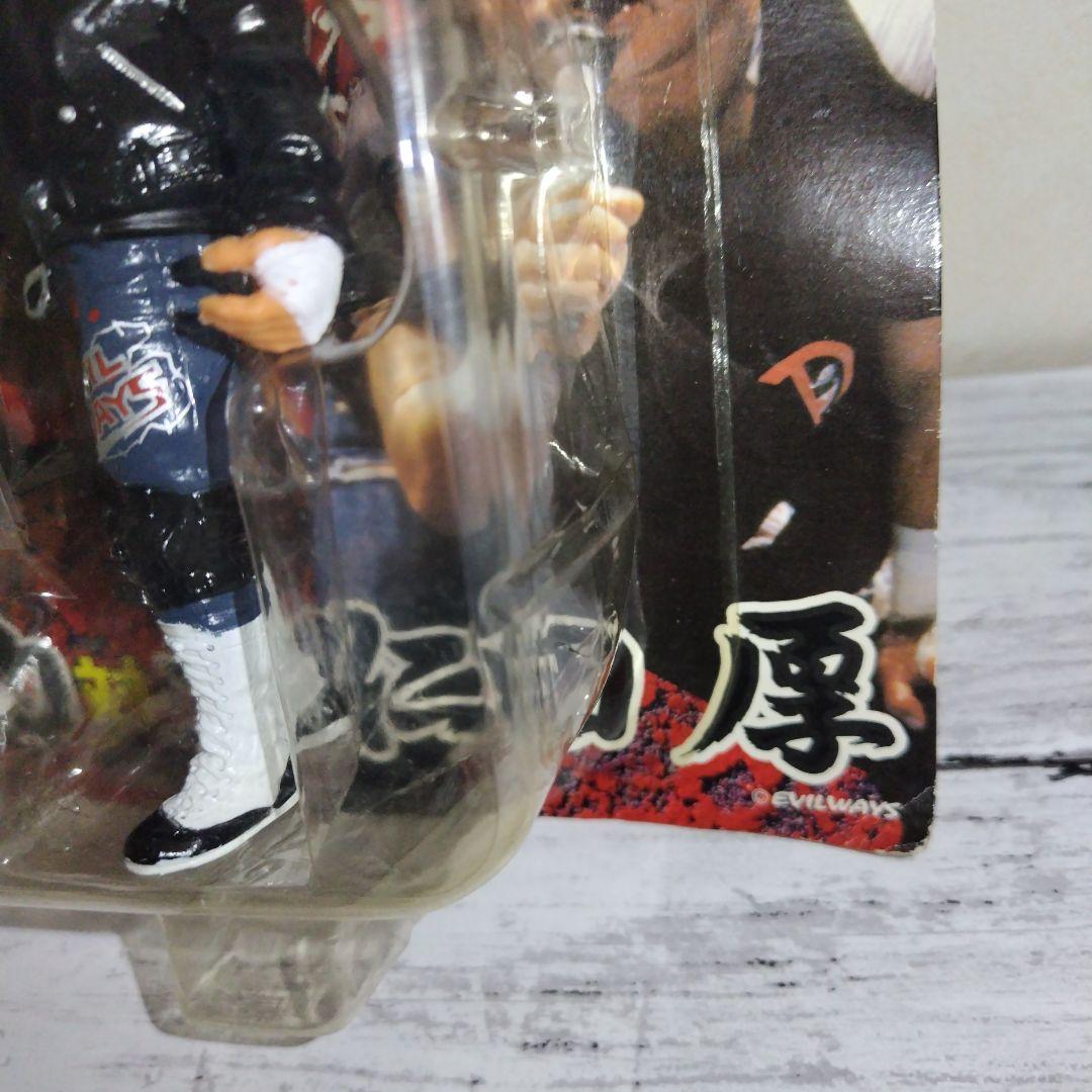 長州力 対 大仁田厚 フィギュア 横浜アリーナ 電流爆破 新品・未開封