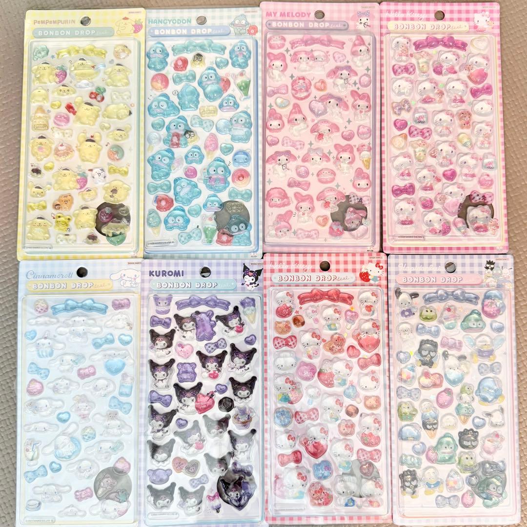 ボンボン ドロップシール ボンドロ サンリオ 第二弾 8枚 - メルカリ