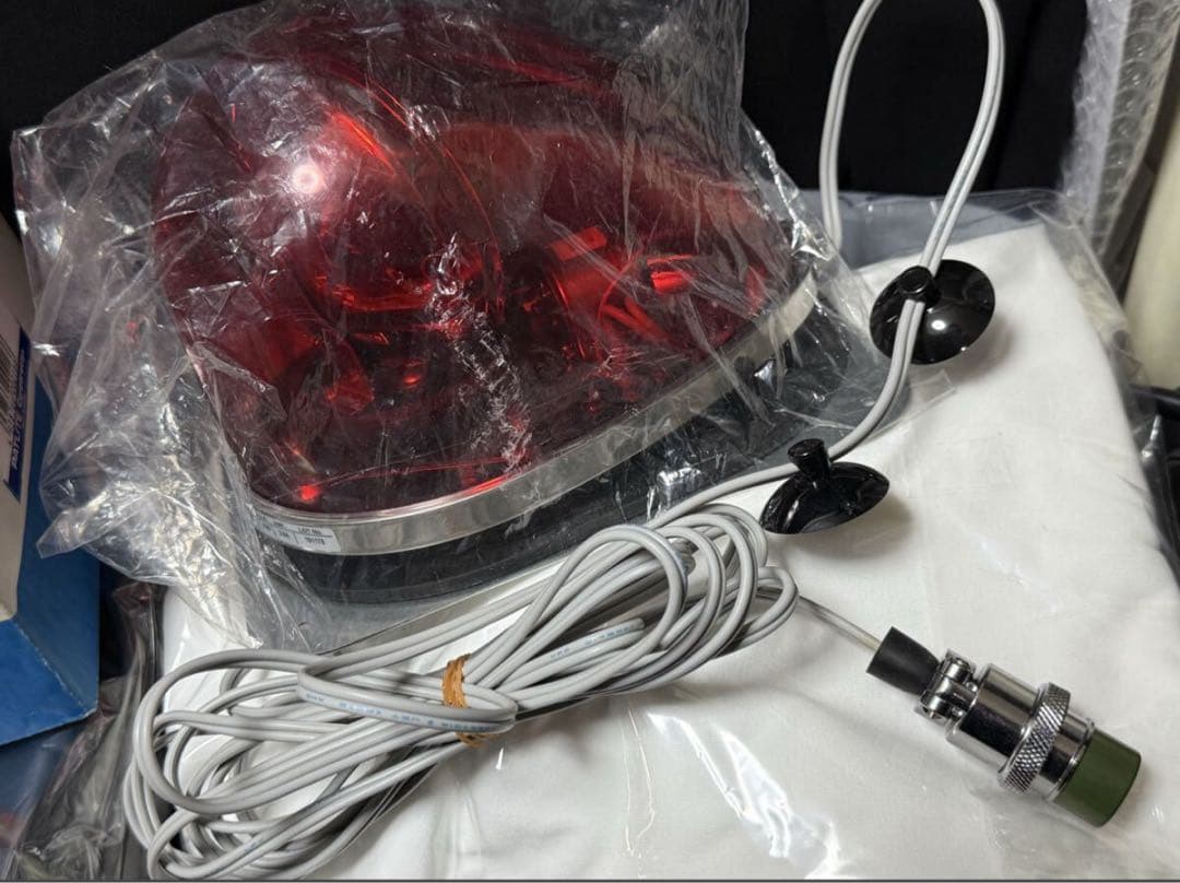 HKFM 101 GFT パトライト 回転灯 12V 覆面 機捜 MIU 赤灯