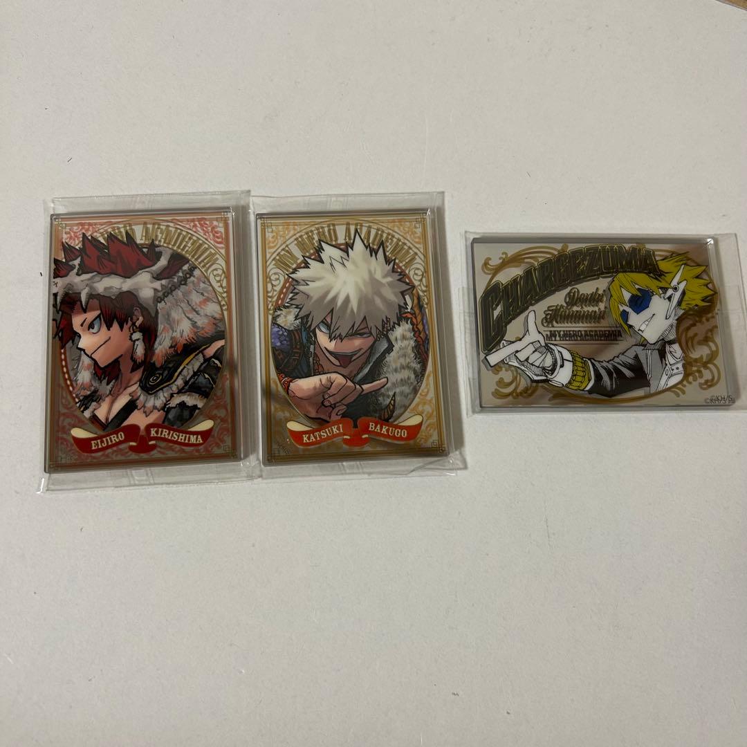 ヒロアカ 原画展 ジャンフェス パブミラー風アクリルステッカー 爆豪