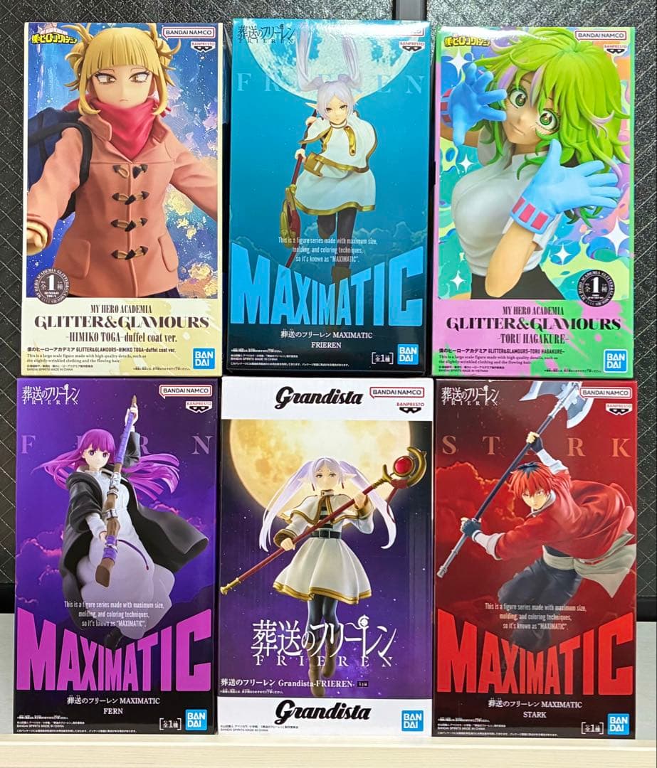 【人気animeフィギュア６個セット】まとめ売り...☆ 人気アニメ フィギュア 6種6点セット】まとめ売り&&&！ - メルカリ