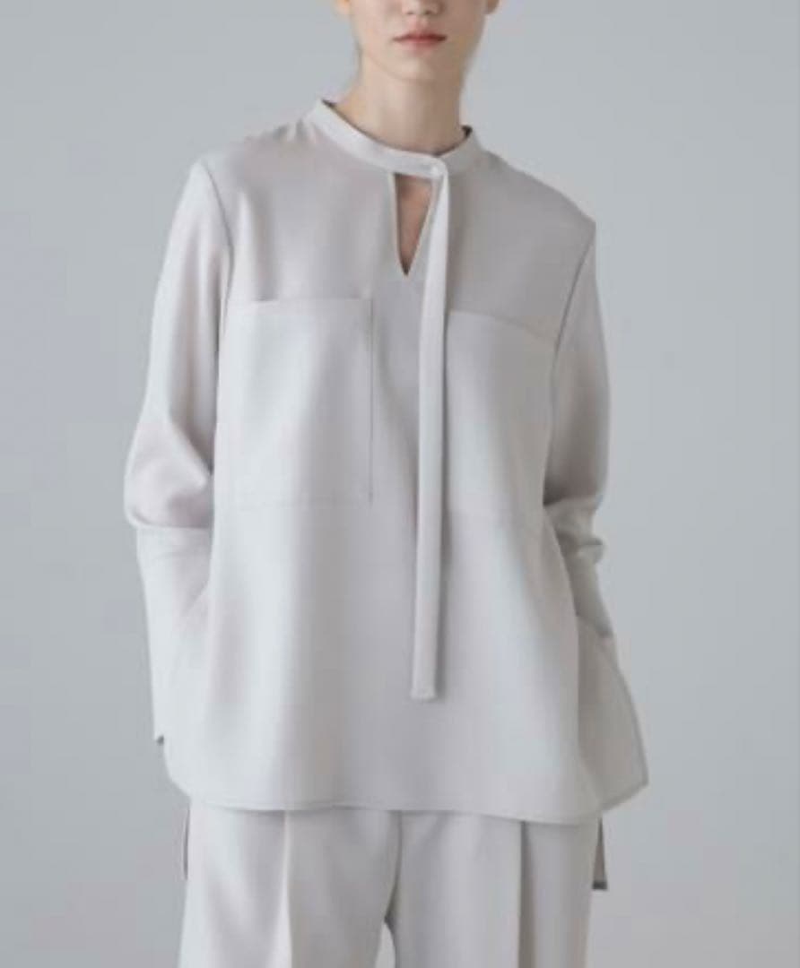 【美品】ADORE ドライタッチジョーゼットブラウス