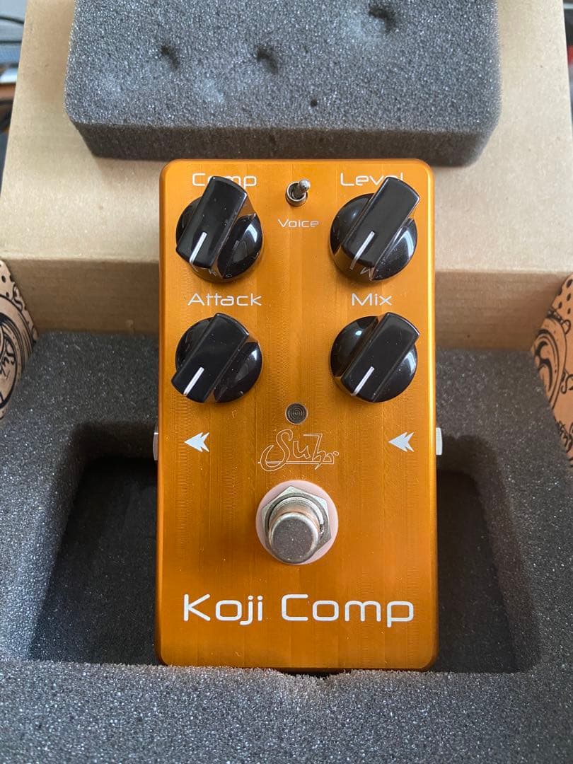 Suhr Koji Comp ギターエフェクター Suhr サー Koji Comp Black Edition コンプレッサー ギター