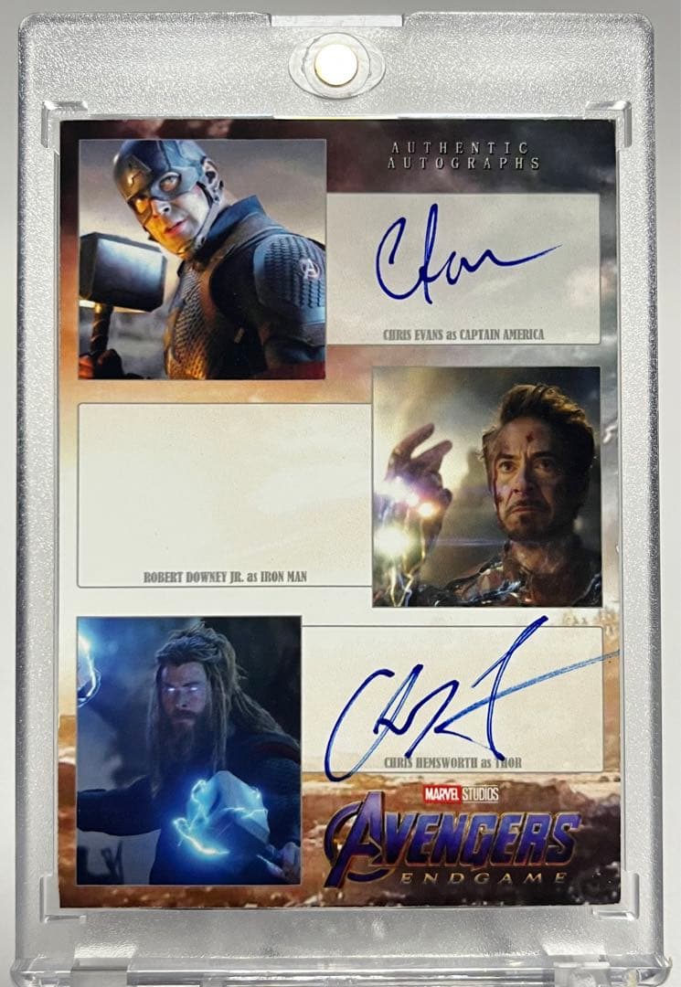 キャプテンアメリカ　ソー　サインカード