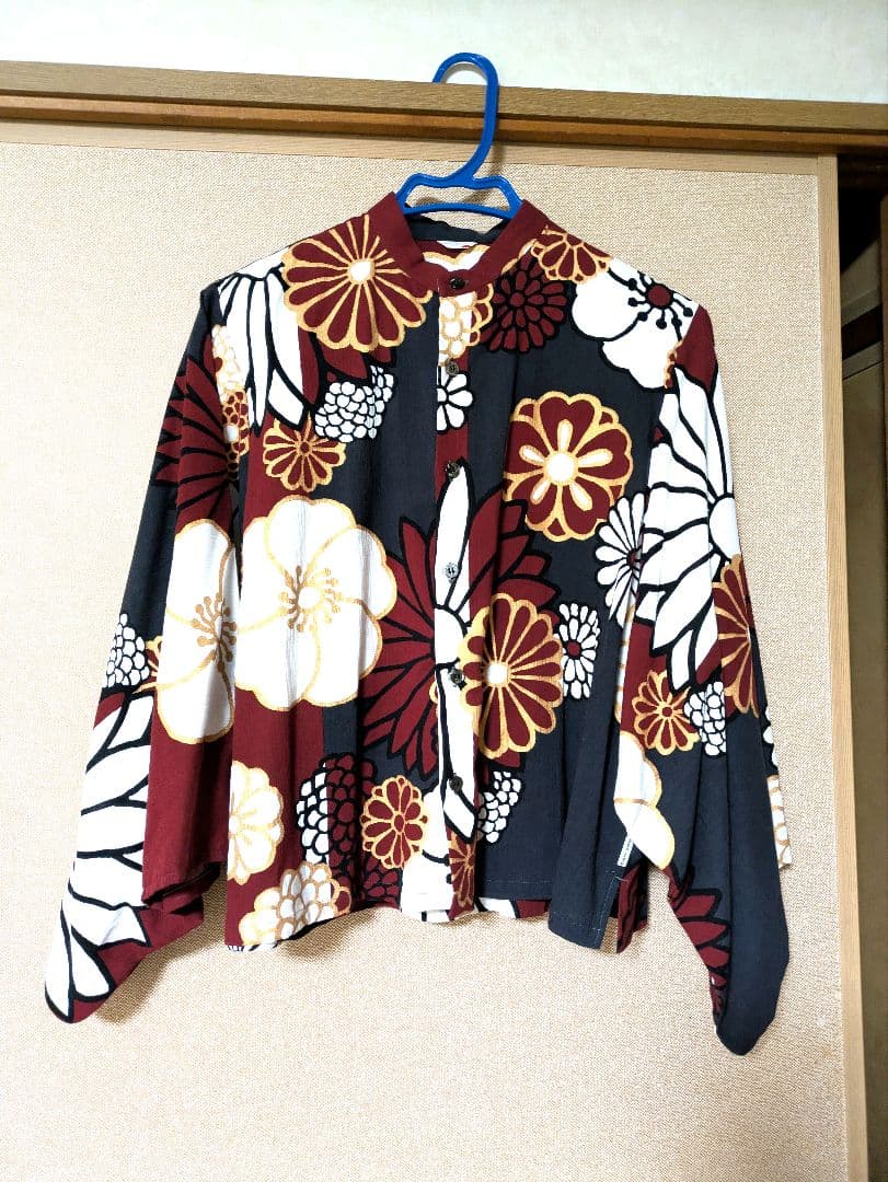 出品日曜まで　SOU•SOU ソウソウ 高島縮 20/20 草衣 上 金襴緞子