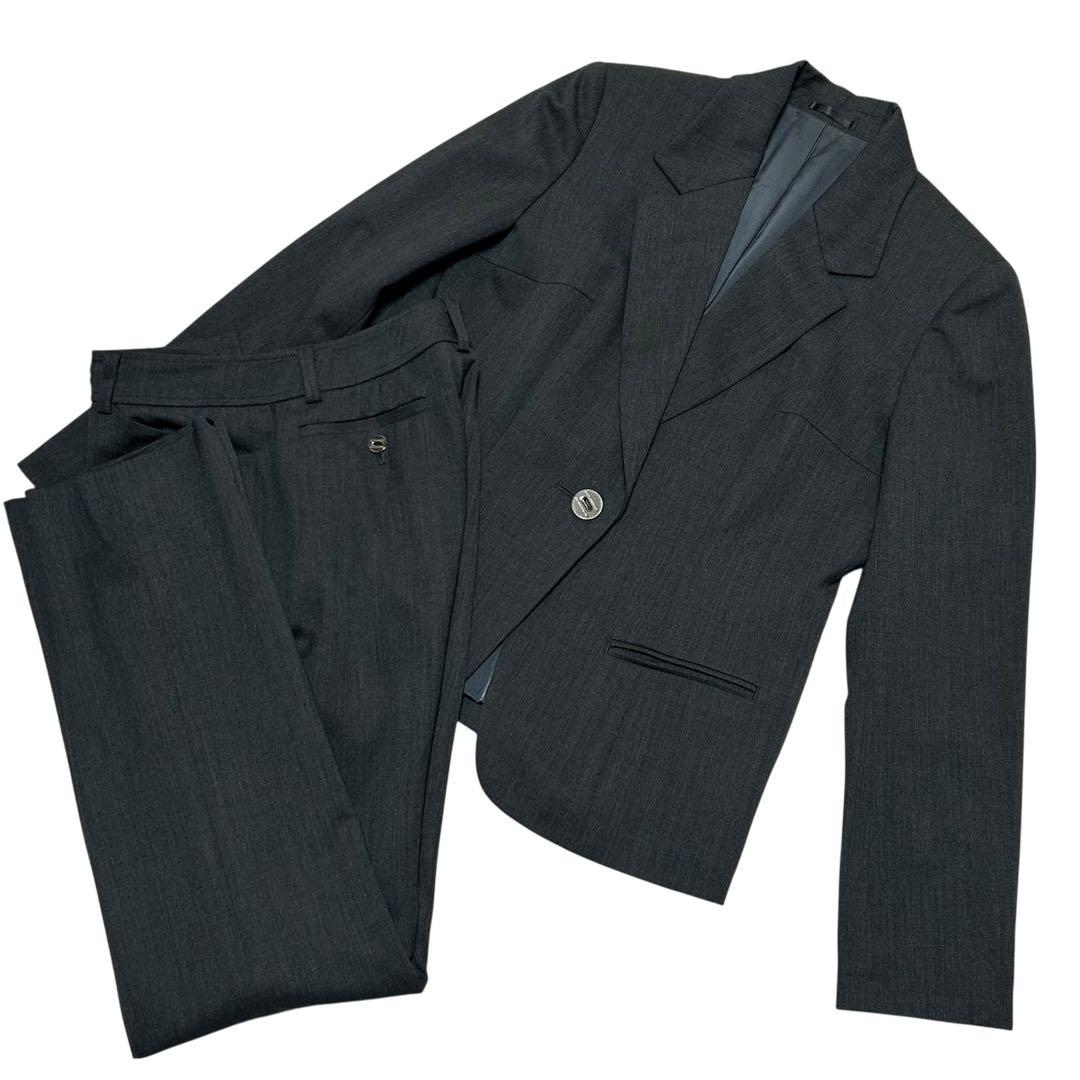 BURBERRY LONDON パンツスーツ　セットアップ　レディース　グレー