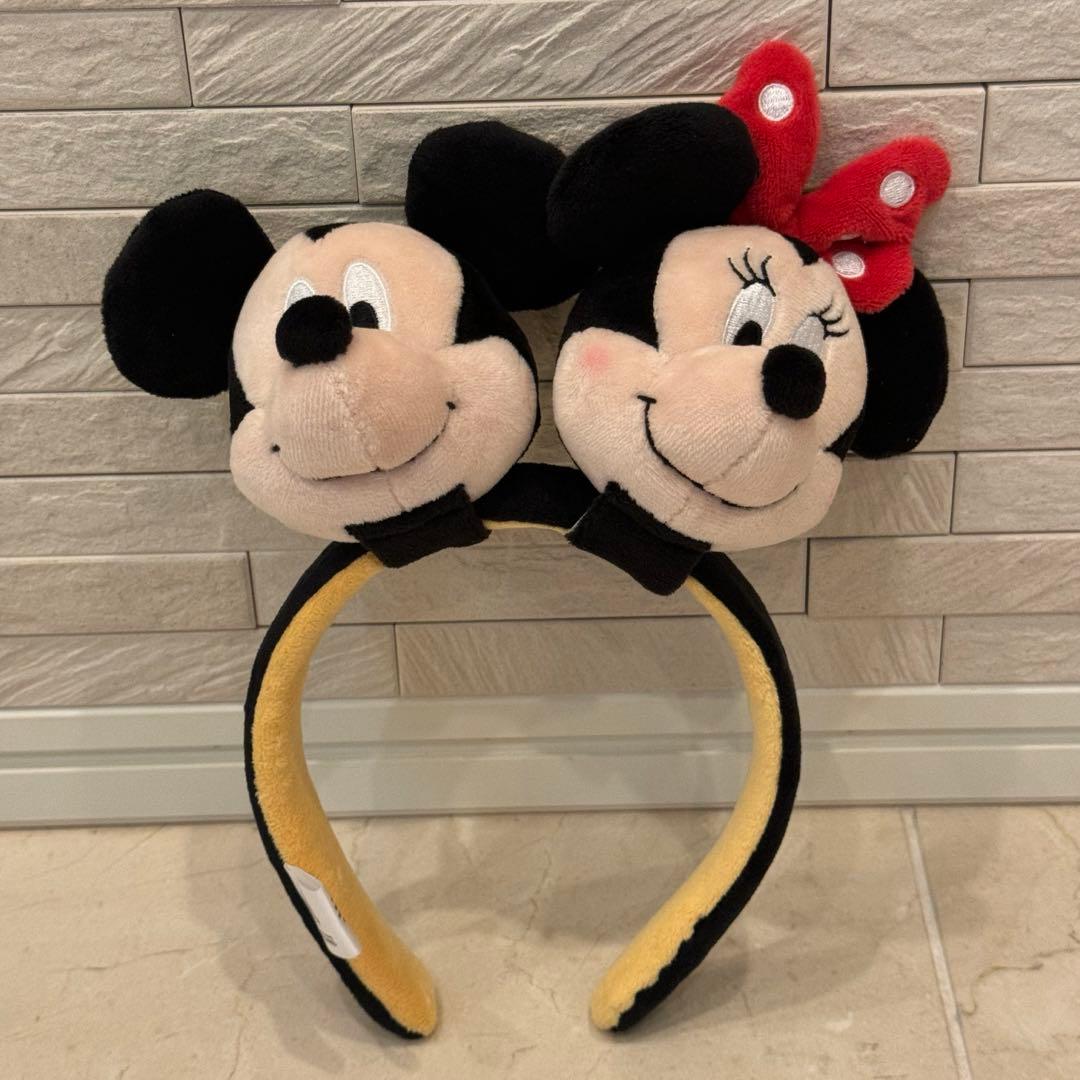 香港ディズニー】カスタムカチューシャ ミッキー ミニー - メルカリ
