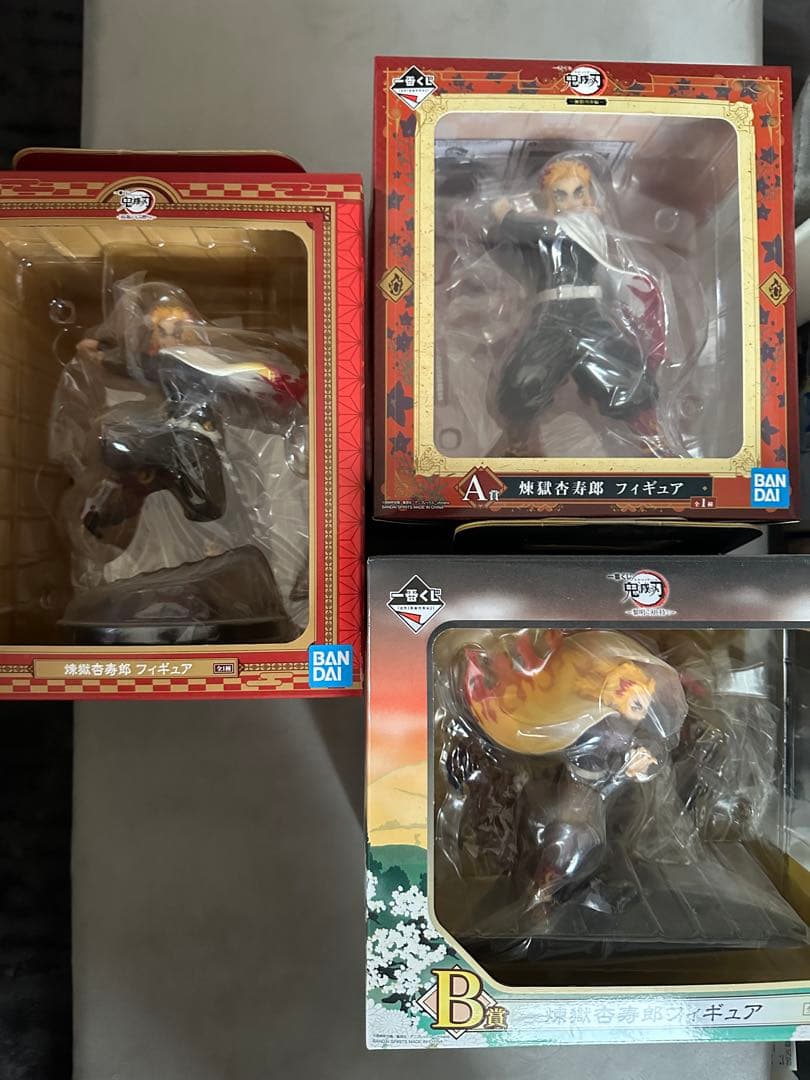 煉獄杏寿郎フィギュアセット【一番くじ】