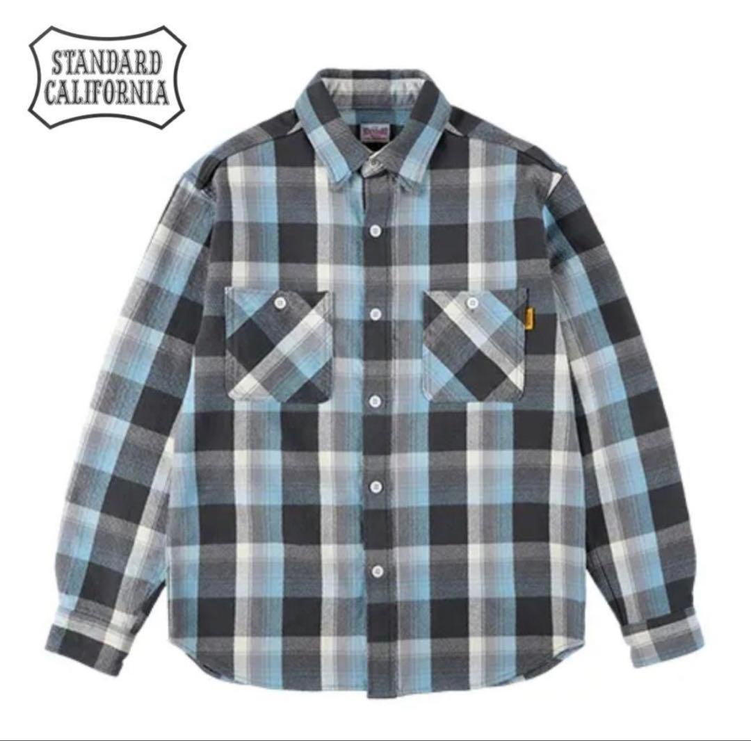 STANDARD CALIFORNIA フランネルシャツ サイズM