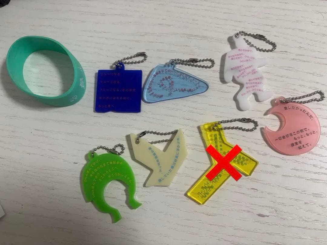 Tele 詩の形 キーホルダー【ラババンおまけ付き】 Tele 詩の形 キーホルダー - メルカリ