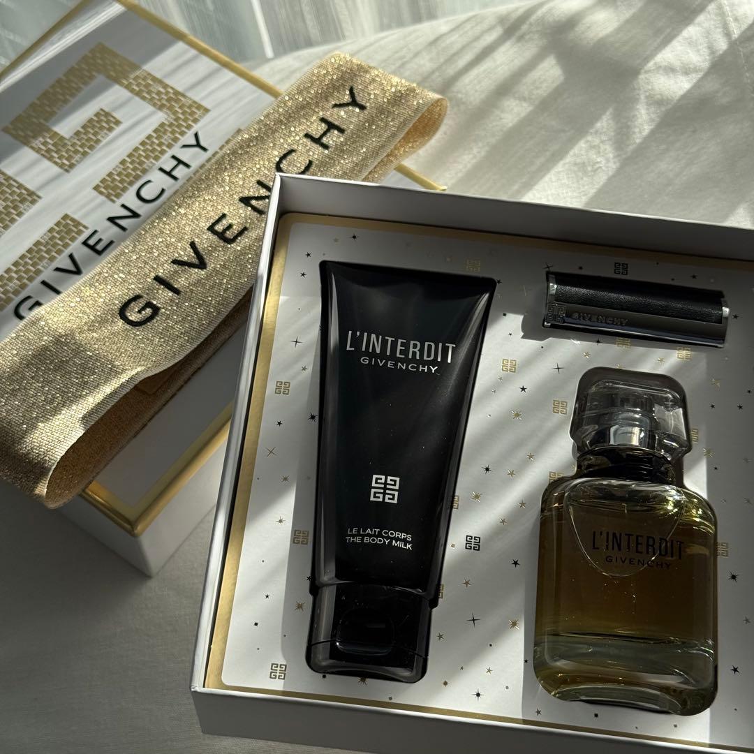 Givenchy L'Interdit 香水・ボディミルク・リップセット