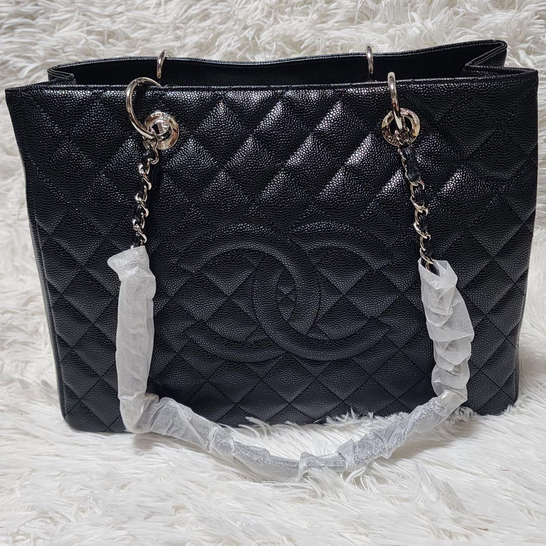 CHANEL トートバッグ キルティング 黒 - メルカリ
