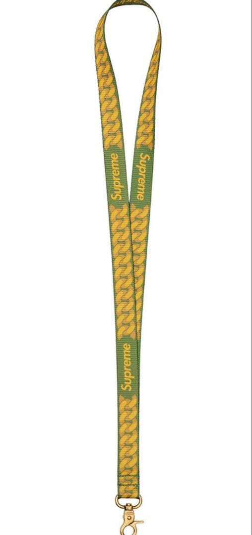 Supreme Cuban Links Lanyard Oliveカラー 新品 Cuban Links Lanyard | Supreme 22ss