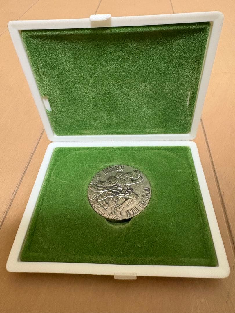 【２枚セット】1964年 東京オリンピック 記念銀メダル 1964年 東京オリンピック 記念メダルセット 金銀銅 3種 大蔵省 造幣局