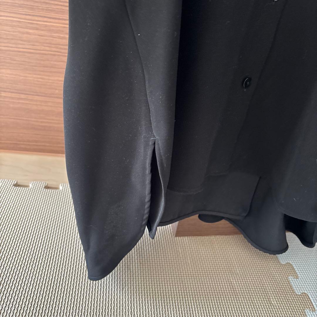 ENFÖLD エンフォルド 長袖バンドカラーシャツ