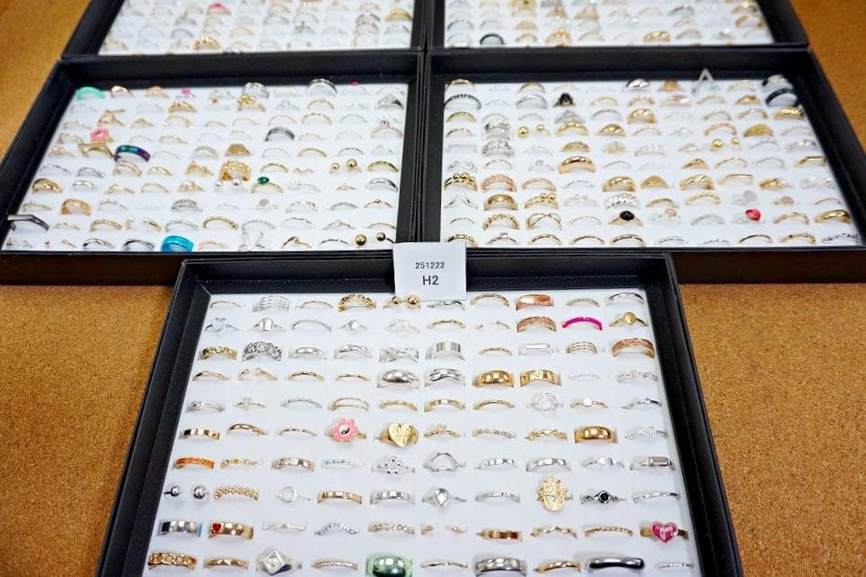 [40A] ファッションリング 500点 指輪 女性 Ny6-251222H2