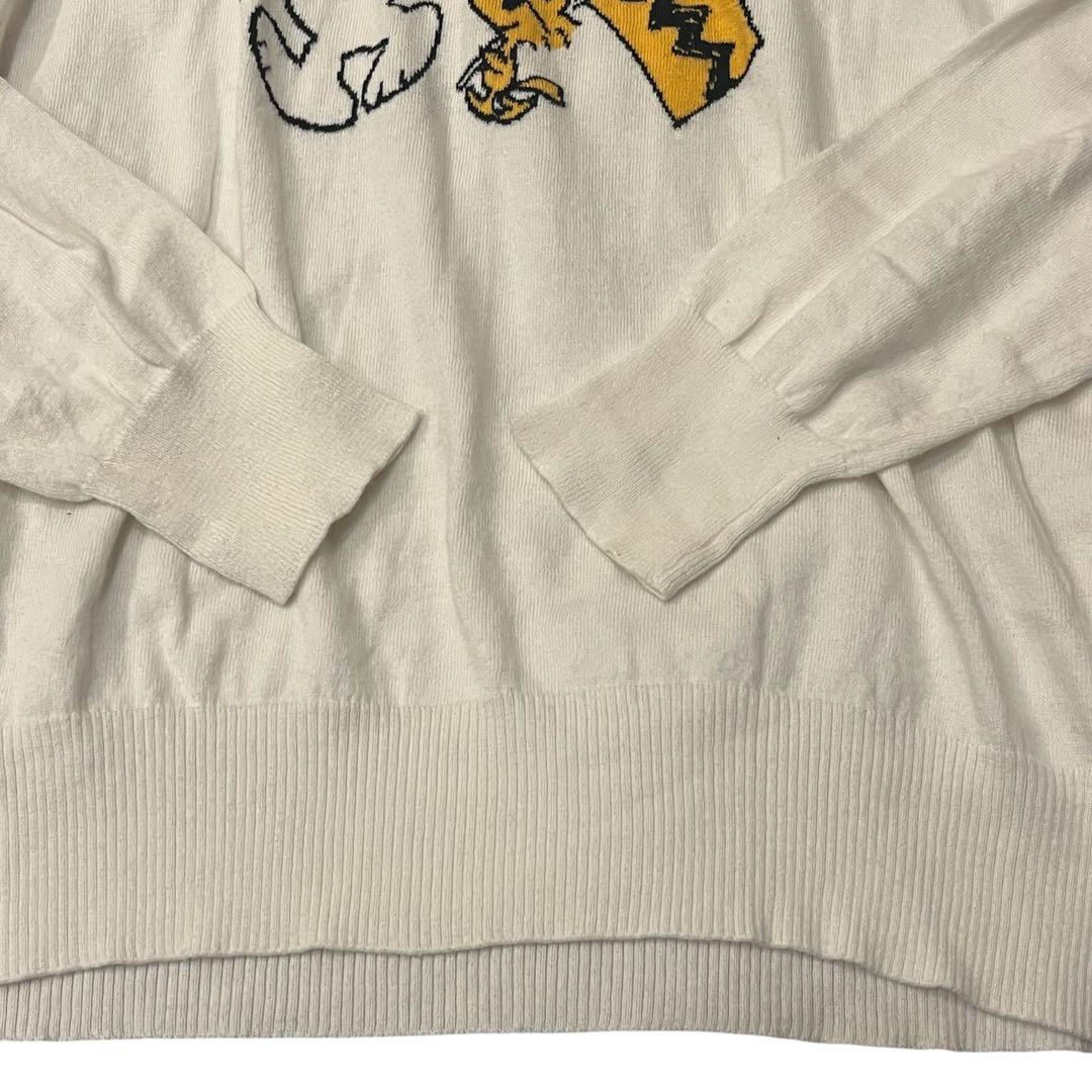 CASHYAGE カシヤージュ スヌーピー ニット セーター カシミヤ ホワイト