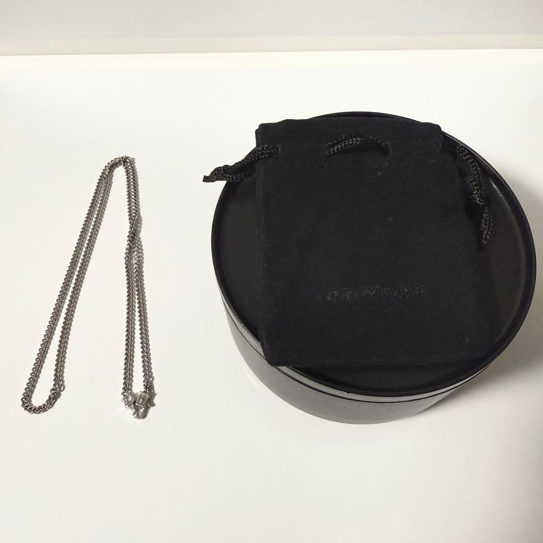 TOM WOOD curb chain M 20.5inches ネックレス