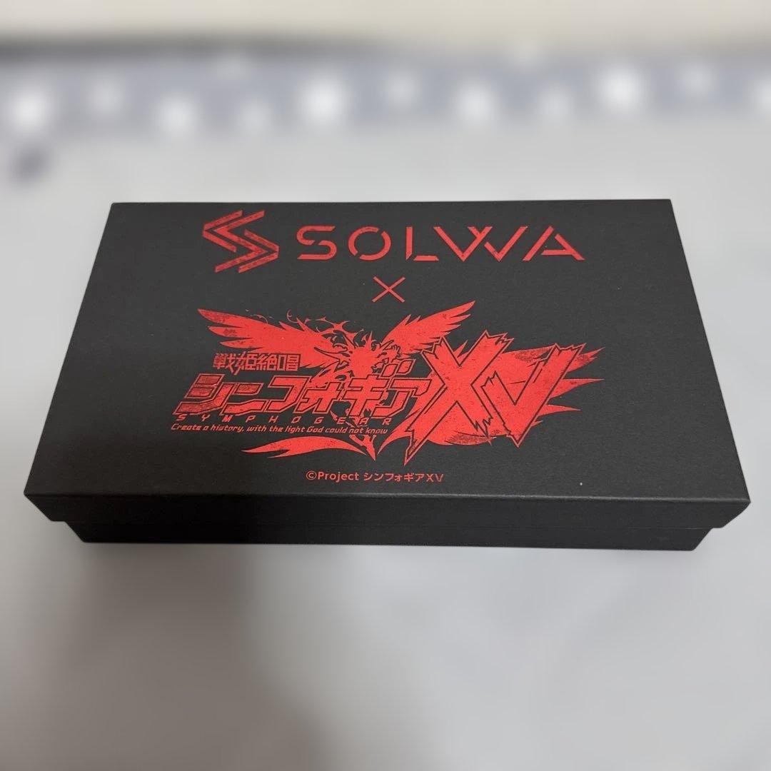 シンフォギア　ラウンド長財布　クリスver