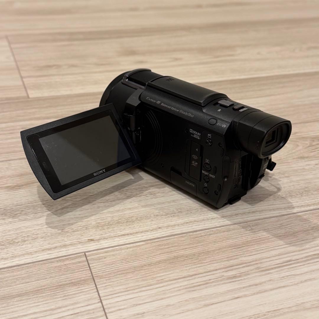 フルセット SONY FDR-AX60バッテリー3個、マイク、グリップ等他 - メルカリ
