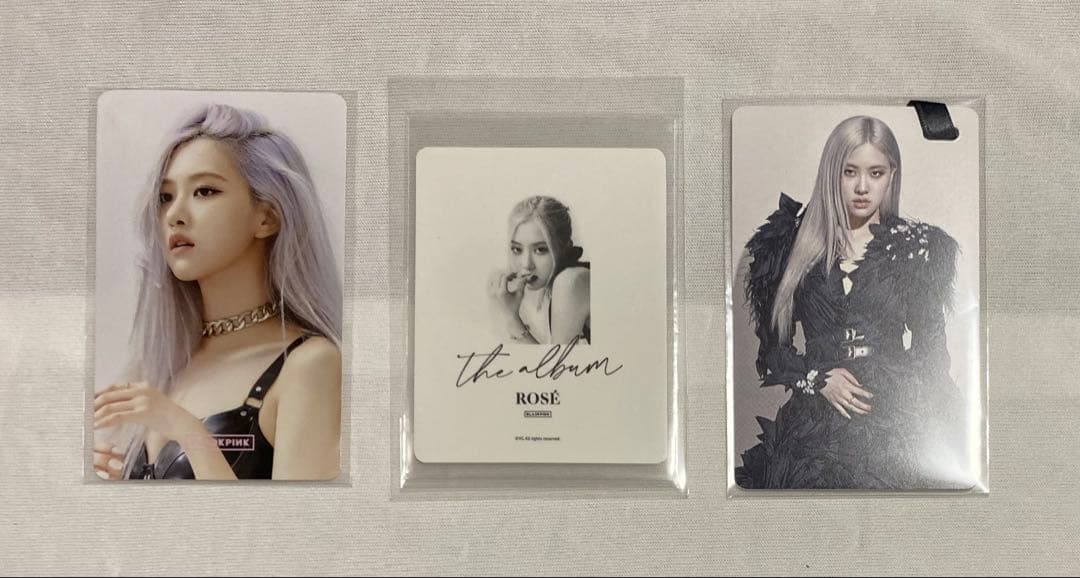 BLACKPINK ロゼ グッズ 特典 トレカ ステッカー