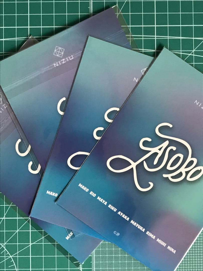 匿名配送 NiziU ASOBO マコ リク リマ ラントレ 4枚セット - メルカリ