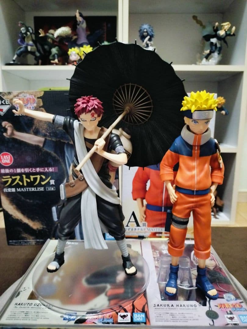 NARUTO 一番くじ A賞 ラストワン賞 ナルト 我愛羅 フィギュア - メルカリ