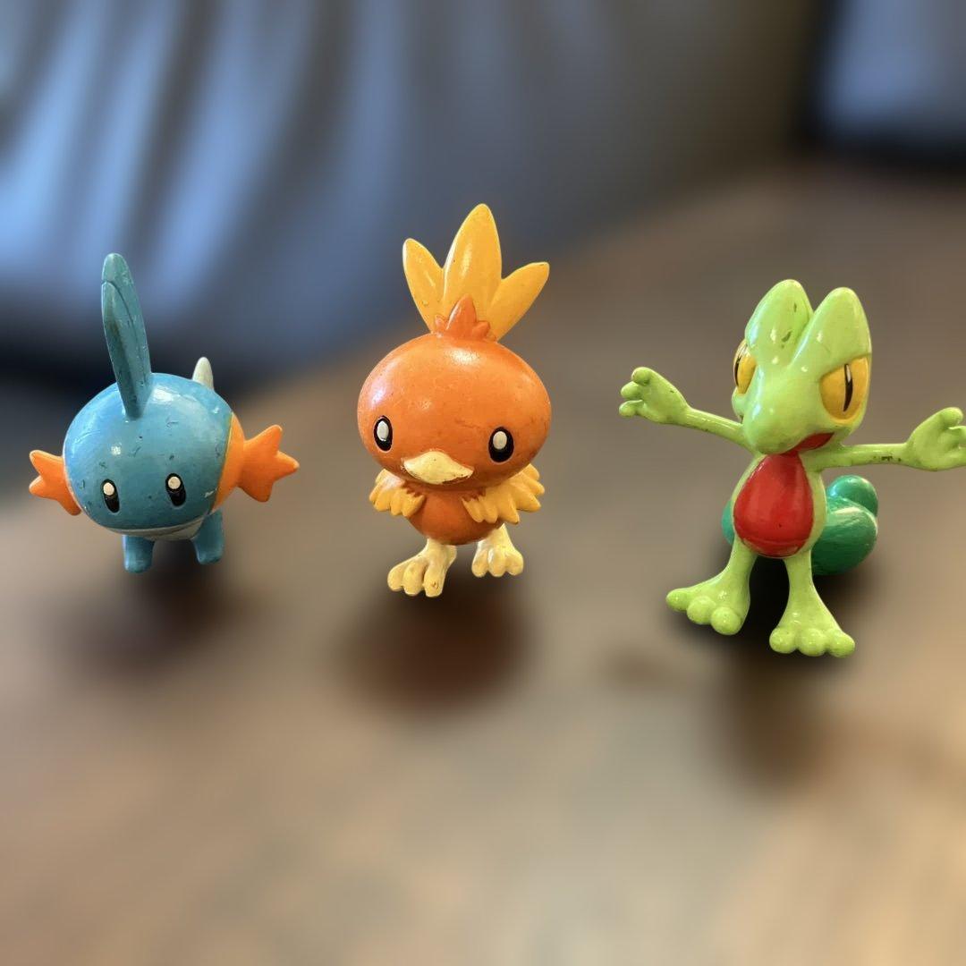 ポケモン モンコレ(キモリ、アチャモ、ミズゴロウ)3体セット - メルカリ