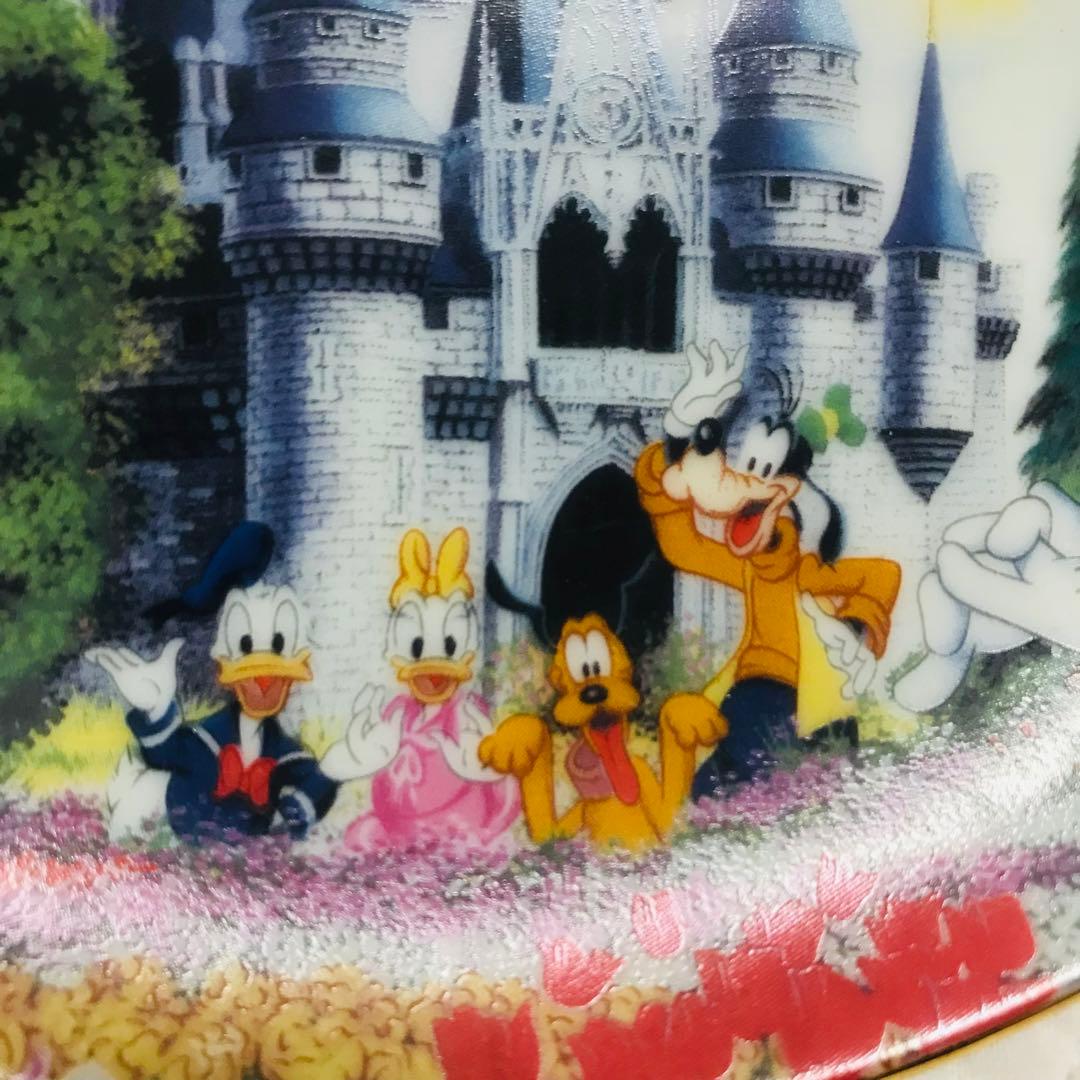 昭和レトロ TDL 東京ディズニーランド 開園当時 記念プレート 絵皿