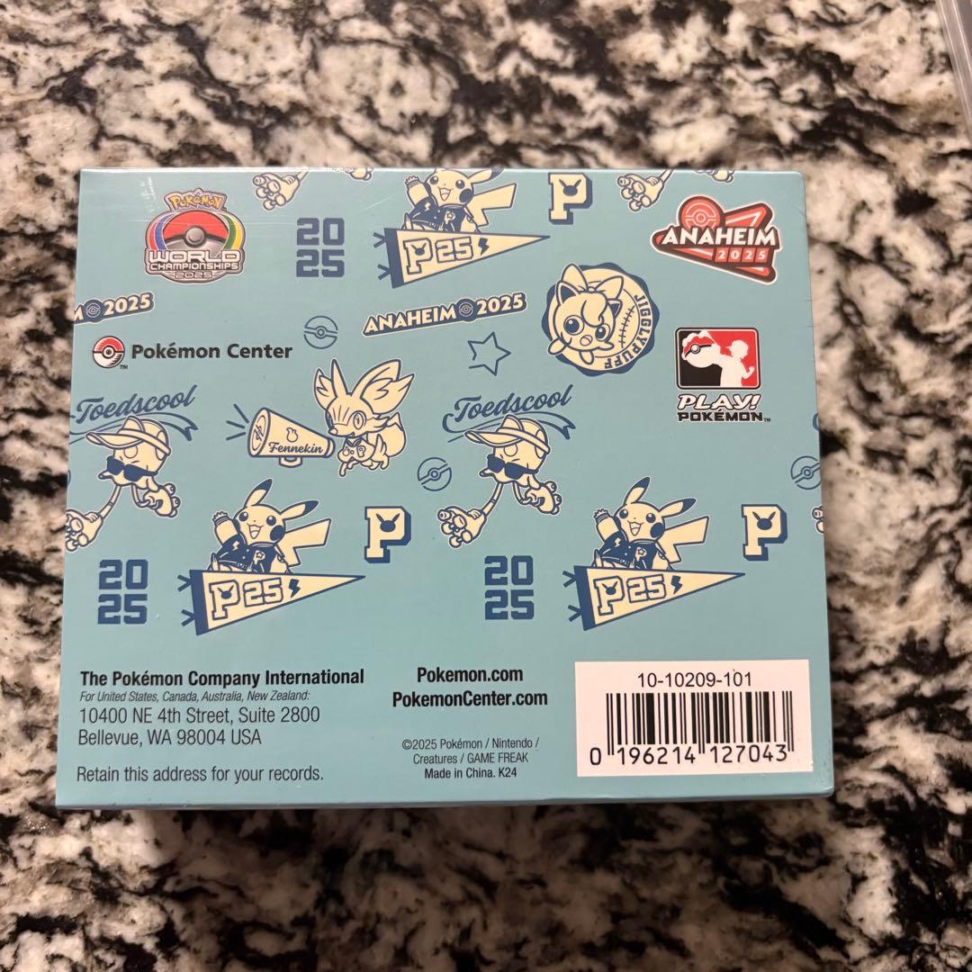 wcs2025アナハイム ダメカンダイスセット ピカチュウ ポケモン ポケカ