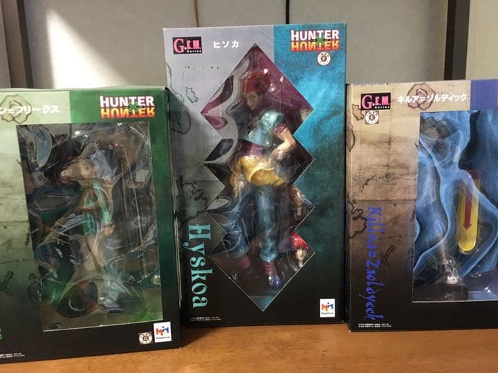 HUNTER×HUNTER フィギュア3点セット S.H.Figuarts HUNTER×HUNTER HYSKOA | TAMASHII WEB