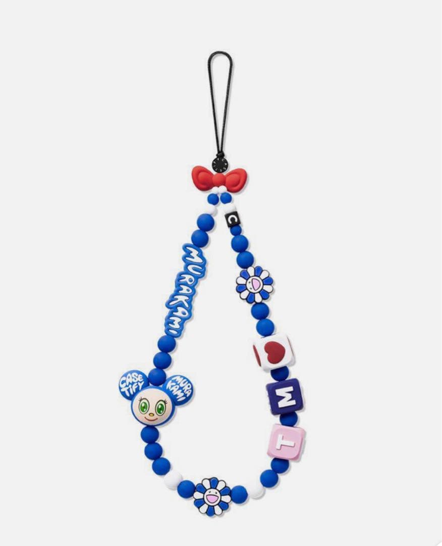 CASSETIFY×村上隆　ストラップ　ケースティファイ未使用 村上隆 ケースティファイ スマホストラップ - メルカリ