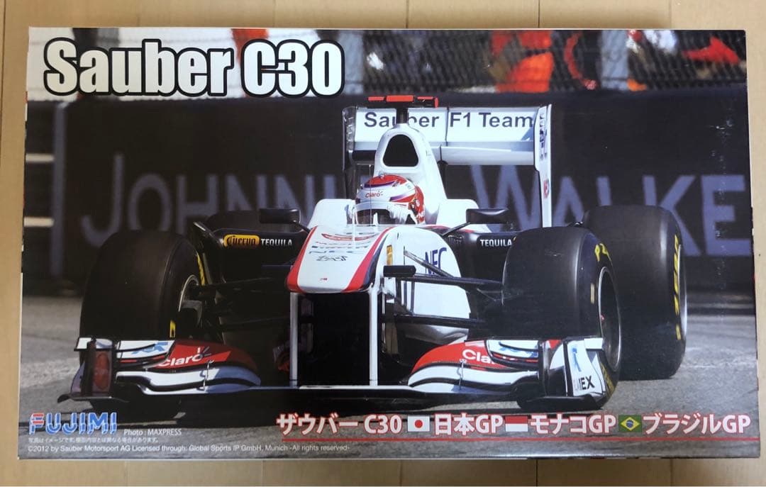 フジミ フェラーリF2012 ザウバーC30プラモデル 1/20 おまけ付