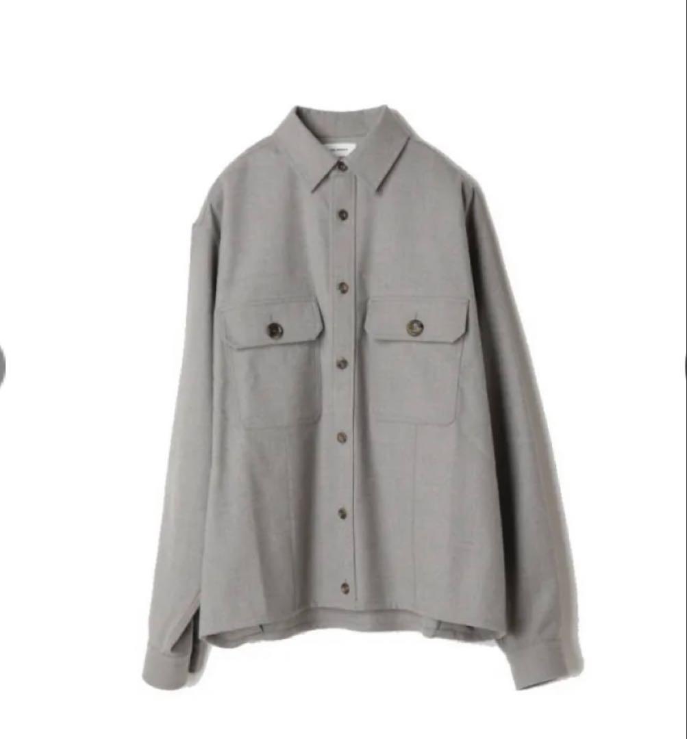 トップス THE RERACS CPO SHORT SHIRT Grege