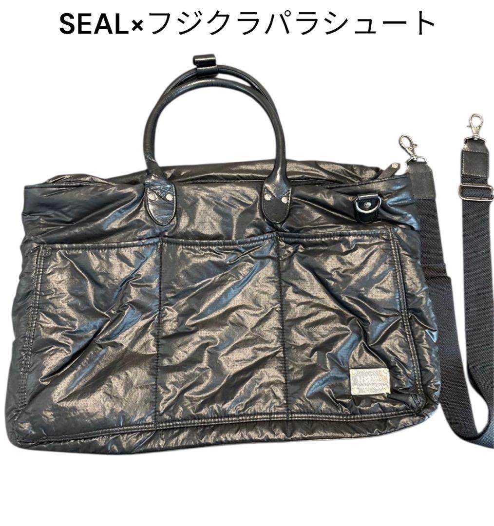 本日限定値下げシール×フジクラパラシュート　ビジネスバック　メンズ　ブラック 藤倉航装コラボ／3wayビジネスバッグ AIR MODEL｜製品紹介｜バッグ