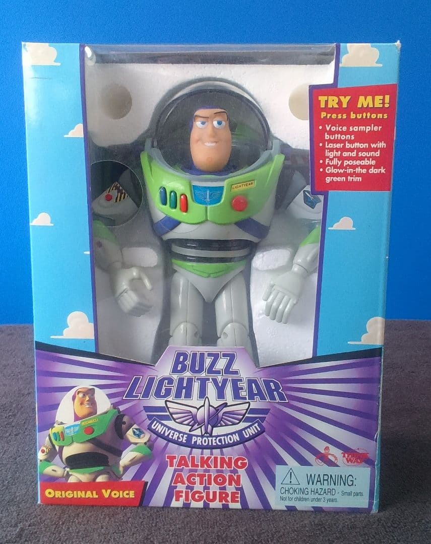 90年代バズ・ライトイヤー フィギュア 26cm未開封新品保管 レア