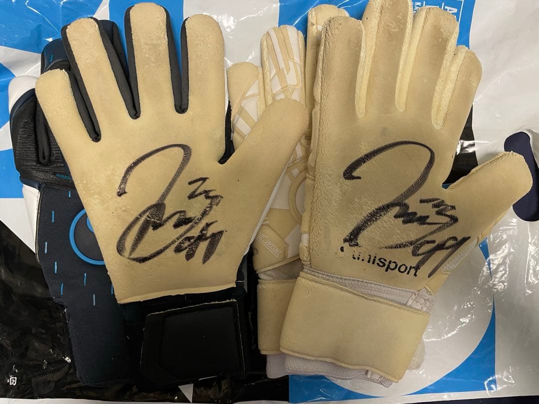 シ*ム様 上福元直人 サイン入りグローブ 2個セット MIZUNO（ミズノ） 野球 グローブ 硬式 内野用 高校野球対応 グラブ