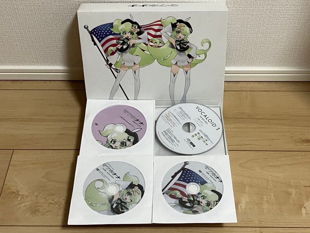 希少/未使用 VOCALOID3 マクネナナ Macne Nana パッケージ版