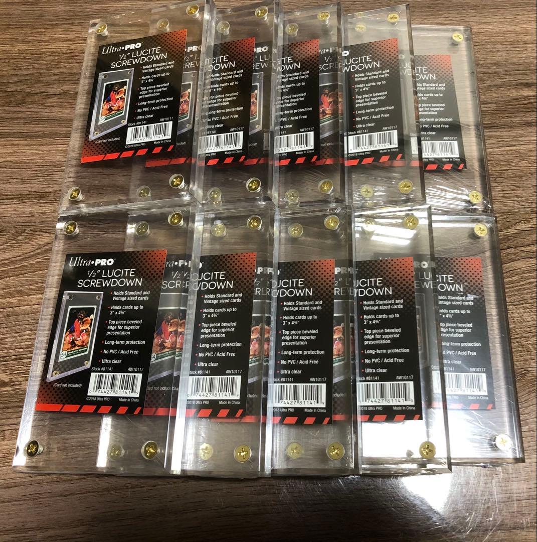 【数が多いほど安く販売】ウルプロ スクリューダウン 1/2インチ 10個 楽天市場】ウルトラプロ (Ultra Pro) 1/2インチ UVスクリューダウン